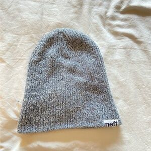 Neff Gray Knit Beanie